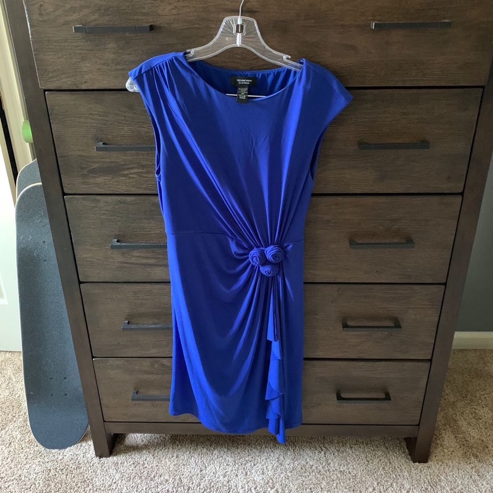 Spense “faux wrap“ dress in size 4P